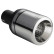 Ulter Sport Exhaust Tip - Round 100mm Big Rim - Length 120mm - Mounting ->50mm - Stainless Steel, Thumbnail 2