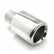 Ulter Sport Exhaust Tip - Round 100mm Big Rim - Length 180mm - Mounting ->50mm - Stainless Steel