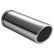 Ulter Sport Exhaust Tip - Round 70mm - Length 200mm - Mounting 40-60mm - Stainless Steel, Thumbnail 2