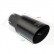 Ulter Sport Exhaust Tip - Round 80mm Angled - Length 180mm - Assembly ->55mm - Black Stainless Steel, Thumbnail 2