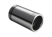 Ulter Sport Exhaust Tip - Round 80mm - Length 150mm - Mounting 38-48mm - Stainless Steel