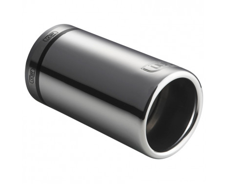 Ulter Sport Exhaust Tip - Round 80mm - Length 150mm - Mounting 38-48mm - Stainless Steel