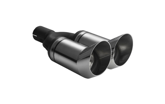 Ulter Sport Uitlaatsierstuk - Dual Round DTM Race Diameter 80mm - Length 260mm - Mounting 50mm, Image 2