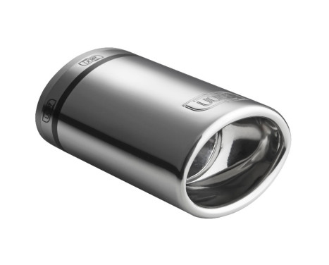 Ulter Sport Uitlaatsierstuk - Oval 95x65mm - Length 120mm - Mounting 30-42mm - stainless steel, Image 2