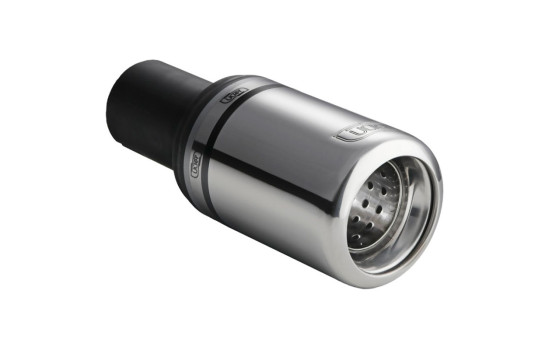 Ulter Sport Uitlaatsierstuk - Round Ø80mm Type 2- Length 120mm - Mounting -> 50mm - stainless steel