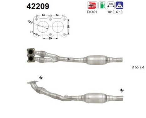 Catalyst Audi / Volkswagen / Seat / Skoda, Image 2