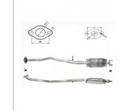 Catalytic Converter Premium Approved