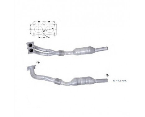 Catalytic Converter Premium CE