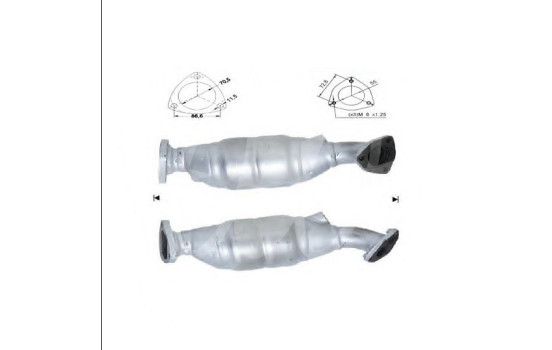 Catalytic Converter Premium CE