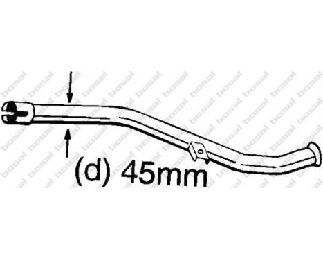 Repair Pipe, catalytic converter