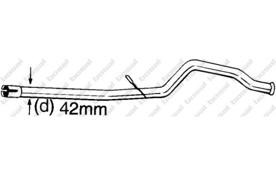 Repair Pipe, catalytic converter