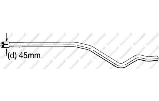 Repair Pipe, catalytic converter