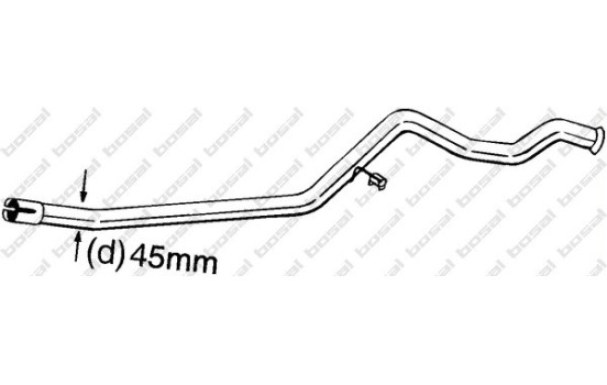 Repair Pipe, catalytic converter