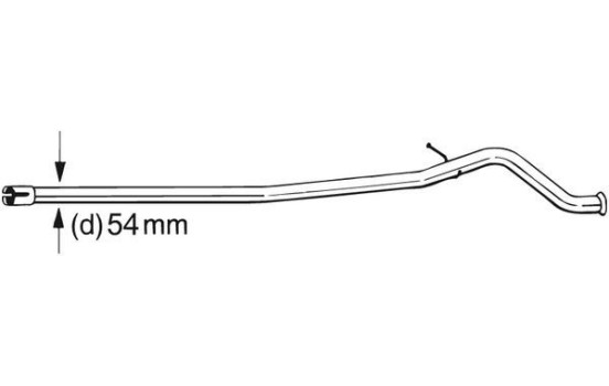 Repair Pipe, catalytic converter, Image 2