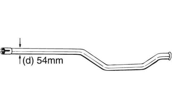 Repair Pipe, catalytic converter, Image 2