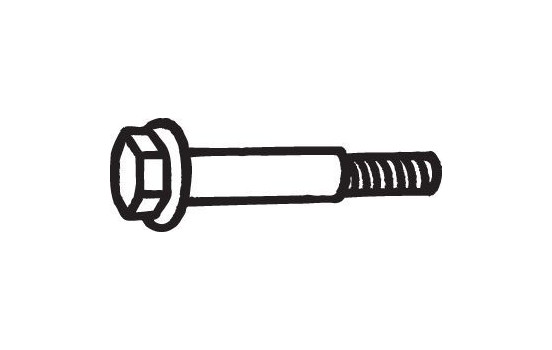 Bolt, exhaust system, Image 3