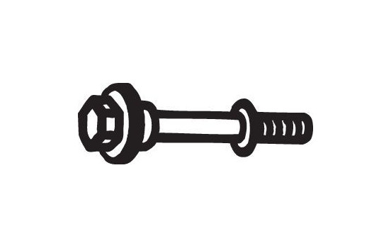Bolt, exhaust system, Image 3