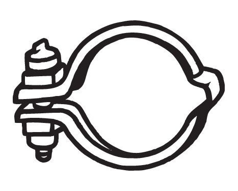Bosal exhaust clamp, Image 2