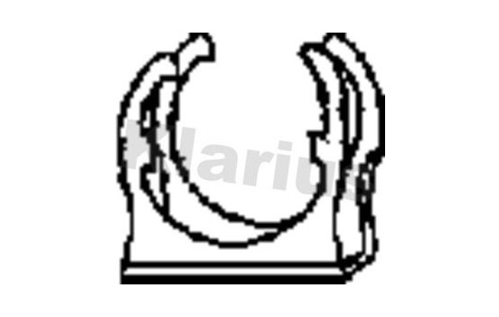 Clamp, exhaust system