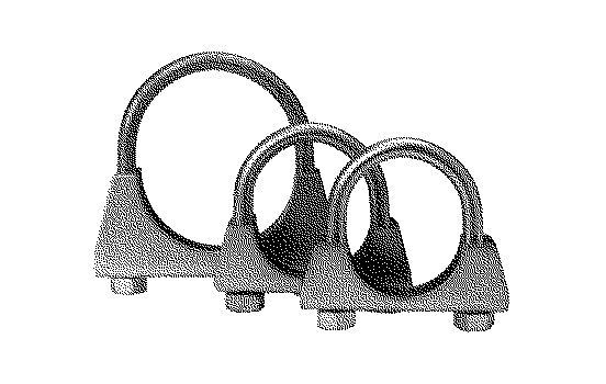 Clamp, exhaust system, Image 2