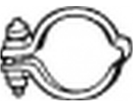 Clamp, exhaust system, Image 2