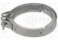 Clamp, exhaust system