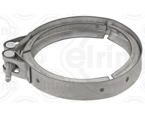 Clamp, exhaust system