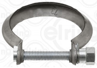 Clamp, exhaust system