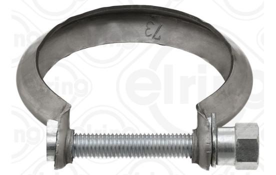 Clamp, exhaust system