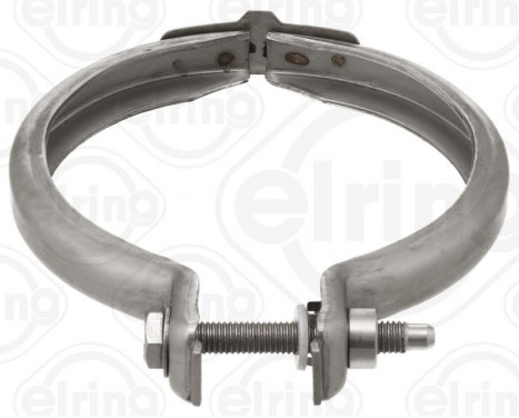 Clamp, exhaust system