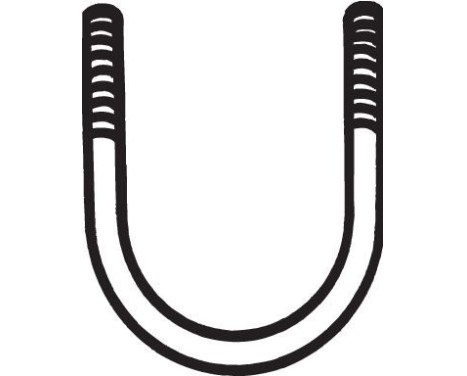 Clamp, exhaust system, Image 3