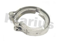 Clamp, exhaust system