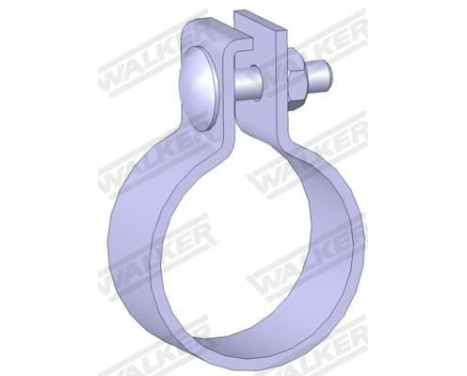 Clamp, exhaust system