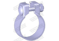 Clamp, exhaust system