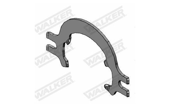 Clamp, exhaust system