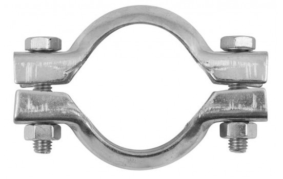 Clamp piece, exhaust system