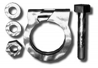 Clamp piece, exhaust system