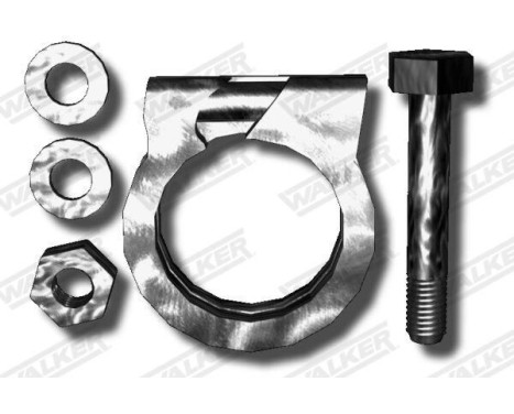 Clamp piece, exhaust system, Image 4