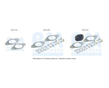 Diesel particulate filter mounting kit