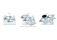 Diesel particulate filter mounting kit