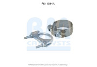 Diesel particulate filter mounting kit
