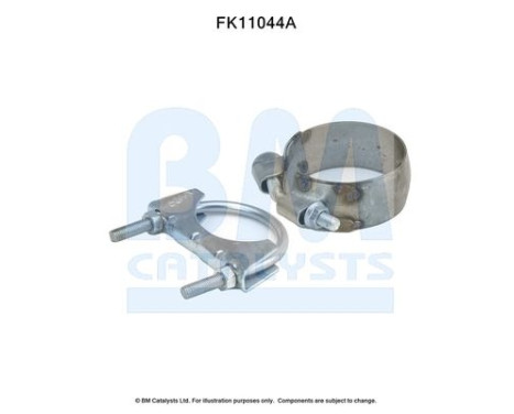 Diesel particulate filter mounting kit