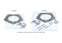 Diesel particulate filter mounting kit