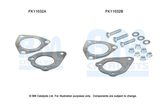 Diesel particulate filter mounting kit
