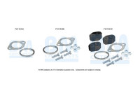 Diesel particulate filter mounting kit