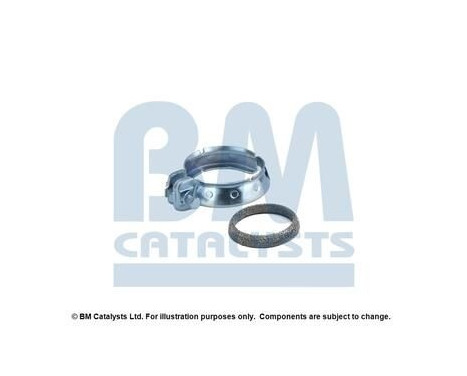 Diesel particulate filter mounting kit