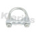 Exhaust clamp 40MM Universal 1st, Thumbnail 2