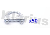 Exhaust clamp 46-49MM Universal 50st
