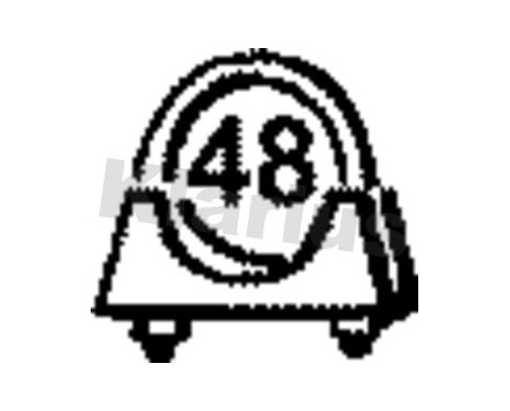 Exhaust clamp HD 48MM, Image 2