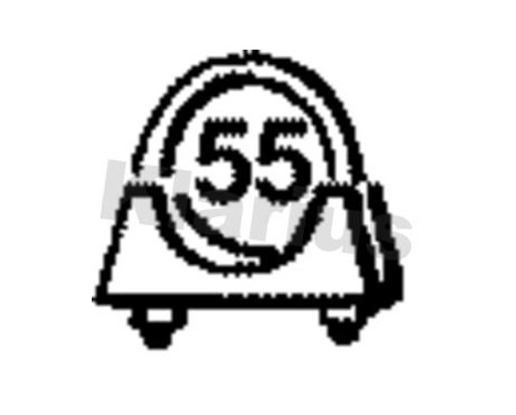 Exhaust clamp HD 55MM, Image 2